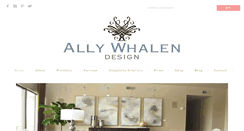 Desktop Screenshot of allywhalen.com